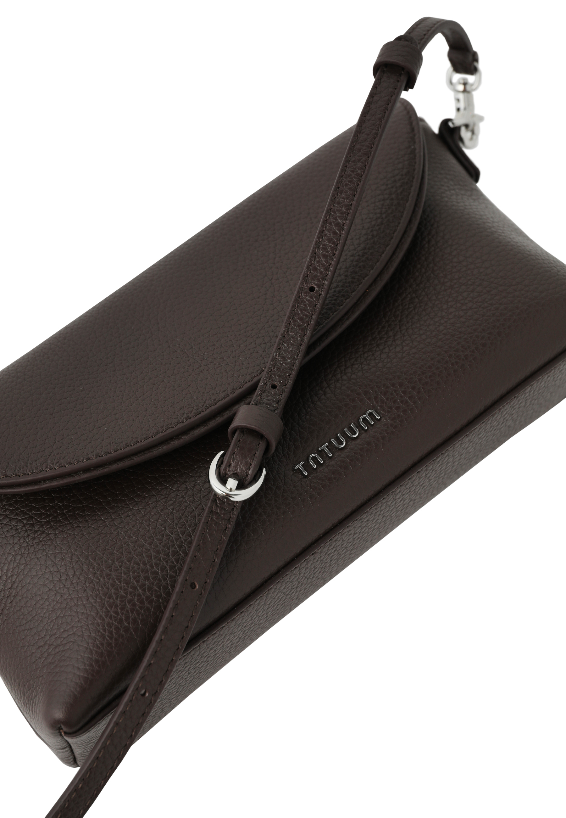 DÁMSKA KOŽENÁ KABELKA – INZARI HNEDÁ 2