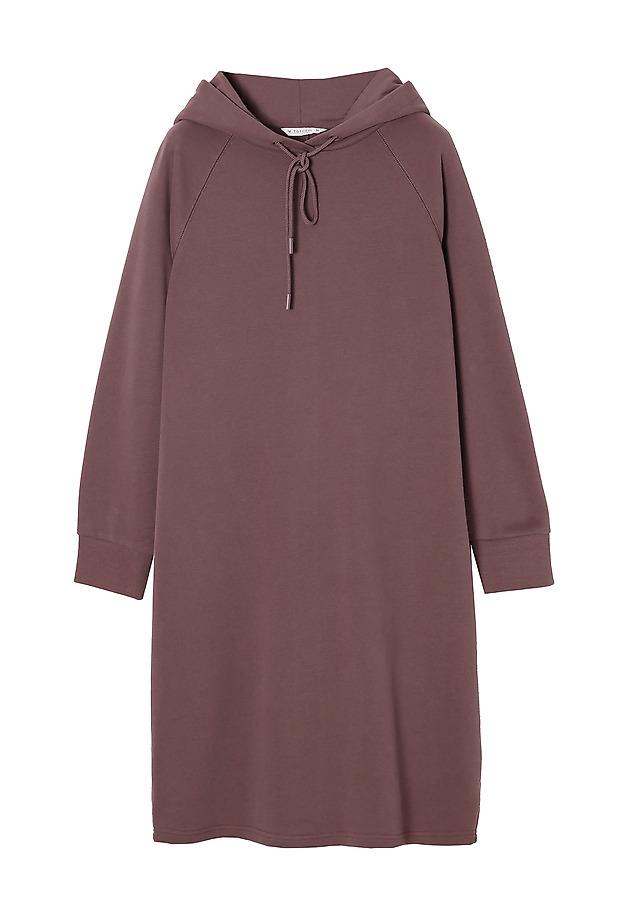 DRESS WITH A HOOD ASPENA DRESS WITH A HOOD ASPENA PURPLE 6