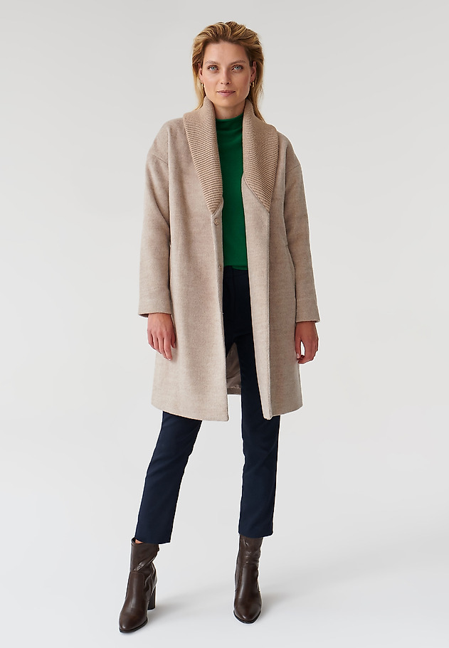 LADIES’ STYLISH COAT OZO LADIES’ STYLISH COAT OZO BEŻOWY 2
