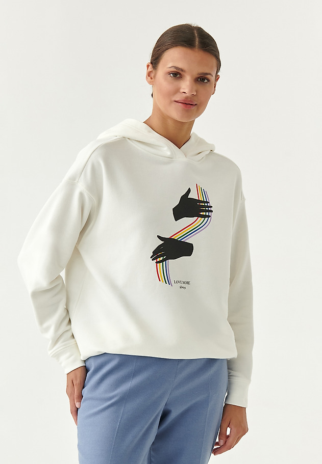 BLUZA DZIANINOWA LOVE MORE ALWAYS ORTOKO 1 BLUZA DZIANINOWA LOVE MORE ALWAYS ORTOKO 1 ECRU 3
