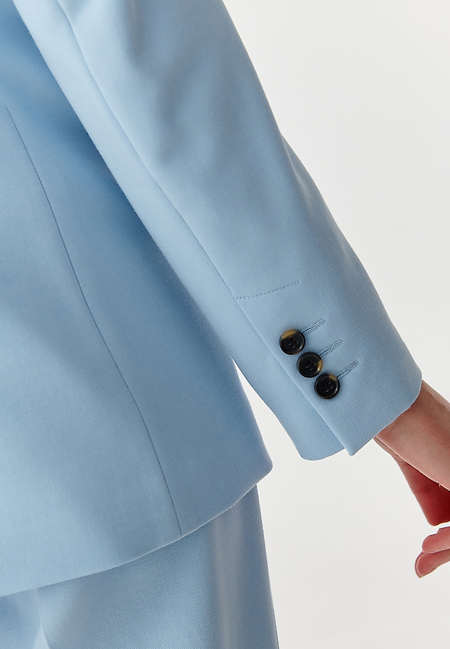 DOUBLE-BREASTED LADIES’ BLAZER - ADRIANNA DOUBLE-BREASTED LADIES’ BLAZER - ADRIANNA BLUE 7