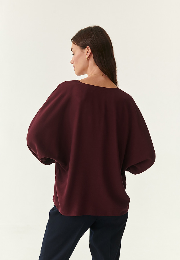LADIES' LOOSE BLOUSE KARWA LADIES' LOOSE BLOUSE KARWA RED 2