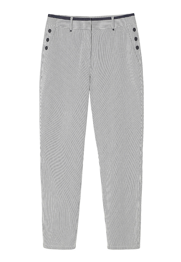 COTTON STRIPED TROUSERS - SEROKI COTTON STRIPED TROUSERS - SEROKI MULTIKOLOR 5