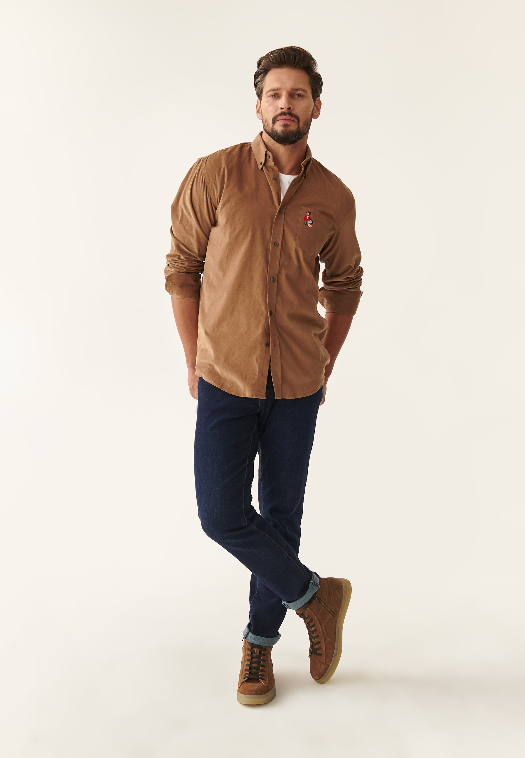 MEN'S CORDUROY SHIRT CHARLES 6 CLASSIC
