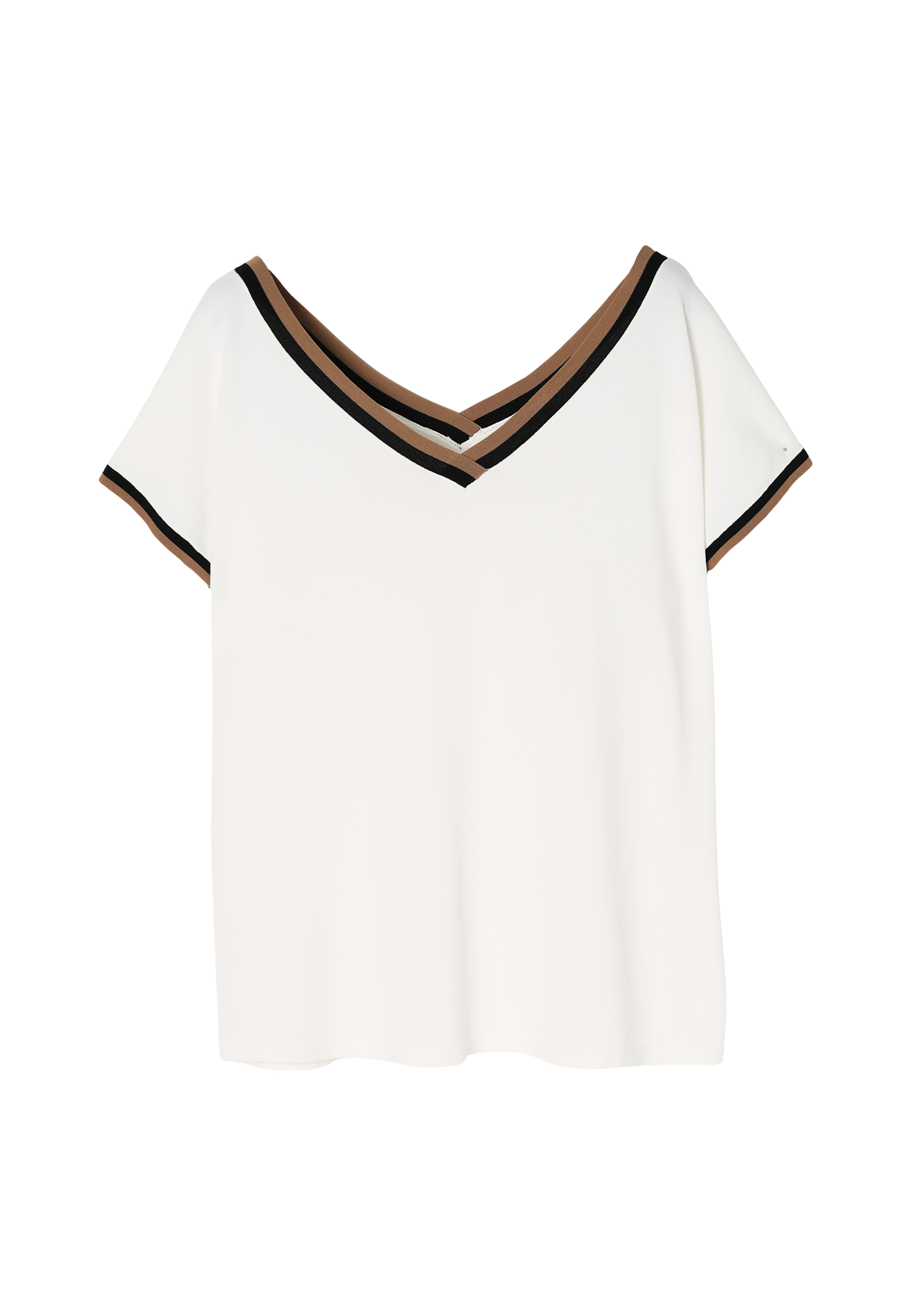 BLUZĂ DE DAMĂ, TRICOTATĂ, CU MÂNECI SCURTE SORA