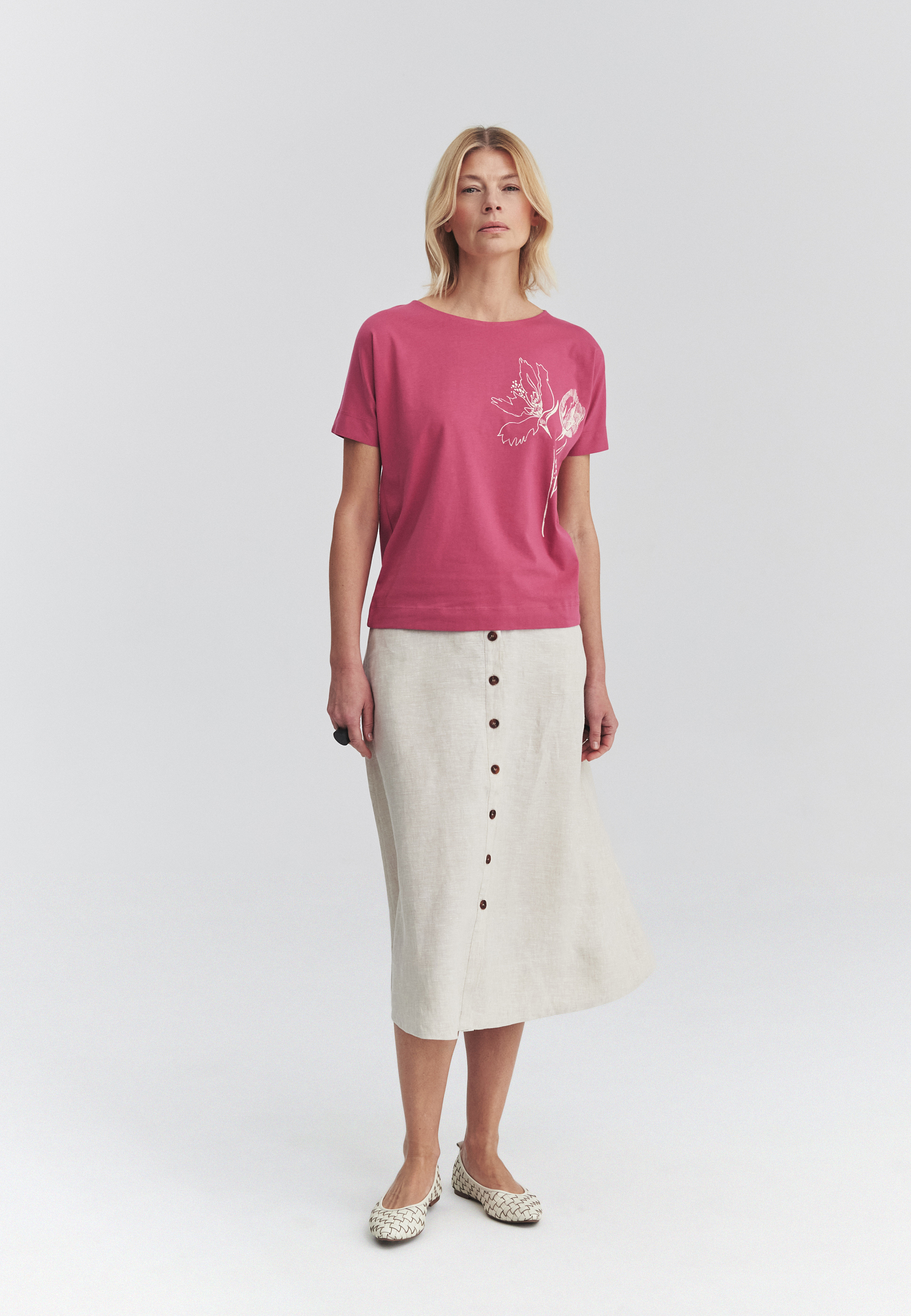 COTTON T-SHIRT WITH PRINT - LALI 2