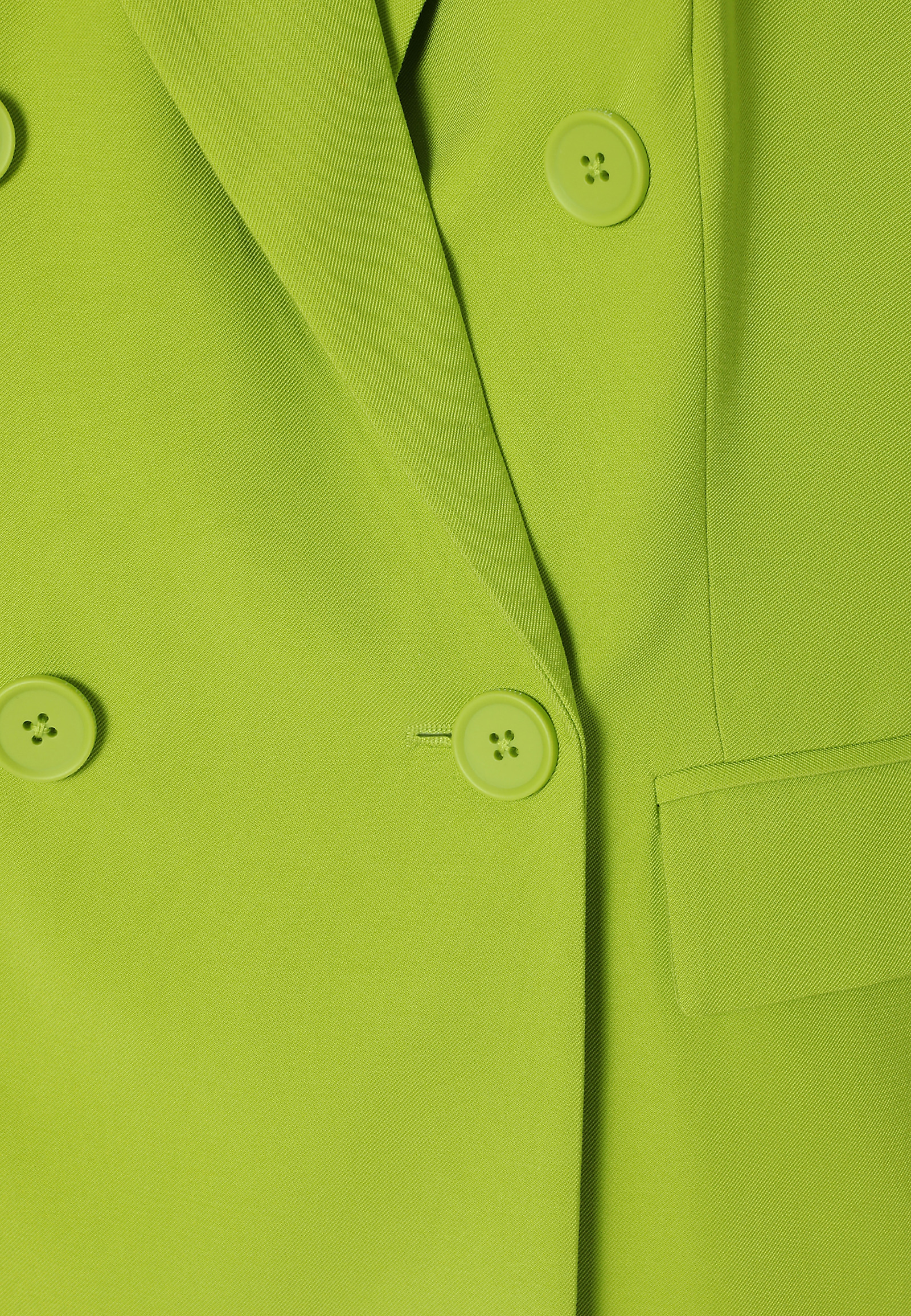 LADIES’ DOUBLE-BREASTED JACKET WITH A LINING - ADA LADIES’ DOUBLE-BREASTED JACKET WITH A LINING - ADA GREEN 96230