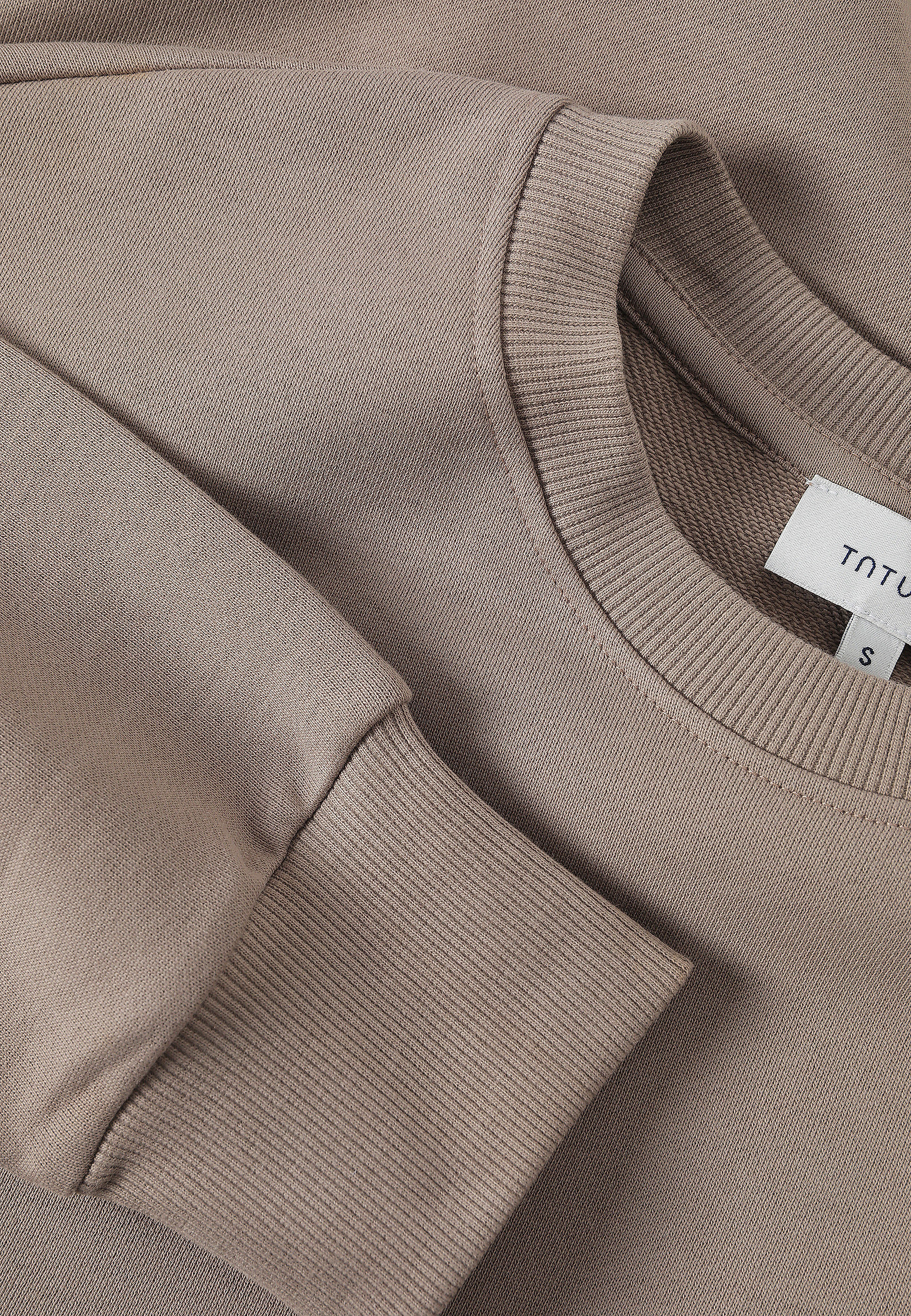 MEN'S COTTON SWEATSHIRT - INIGO MEN'S COTTON SWEATSHIRT - INIGO BEIGE 110478