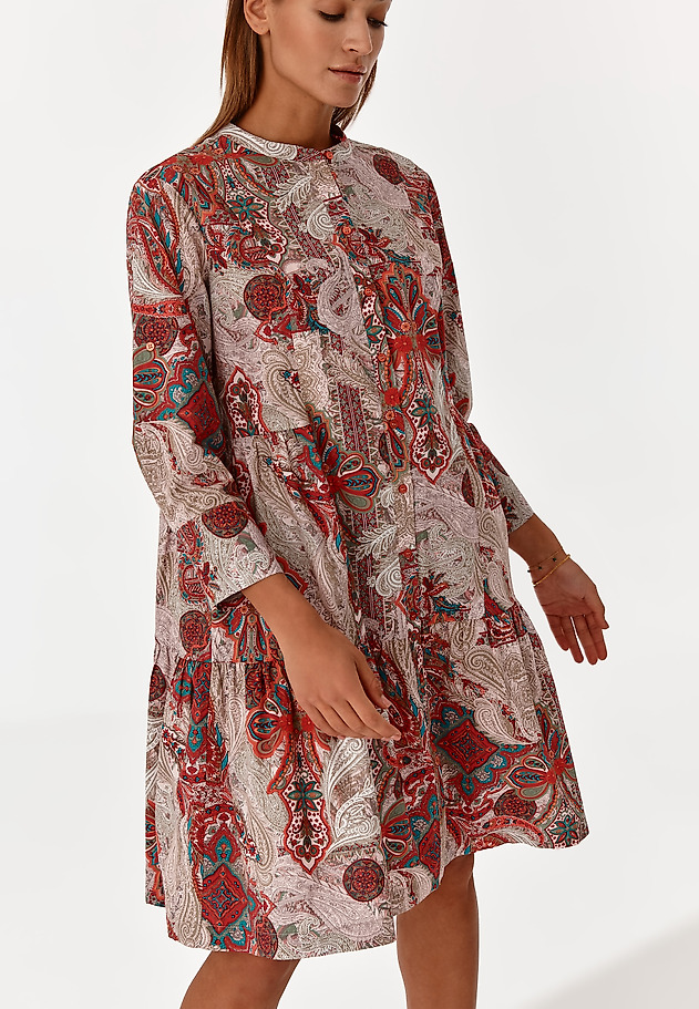 LADIES' LOOSE DRESS LANOLA LADIES' LOOSE DRESS LANOLA MULTICOLOR 3