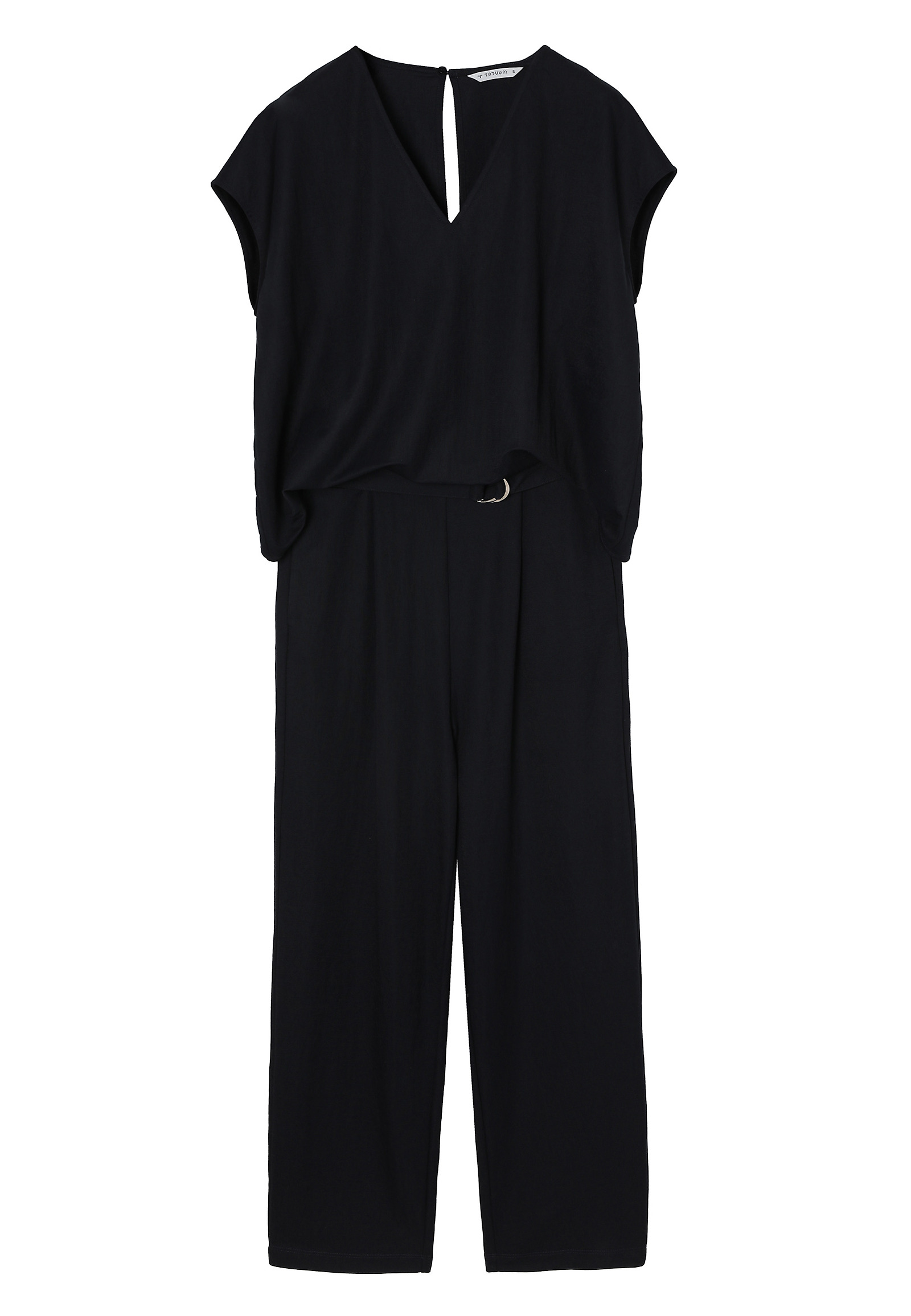 VISKOZNI JUMPSUIT - KORIS VISKOZNI JUMPSUIT - KORIS TEMNO MODRA 110043