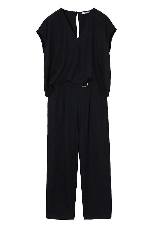 VISCOSE JUMPSUIT- KORIS VISCOSE JUMPSUIT- KORIS GRANATOWY 5
