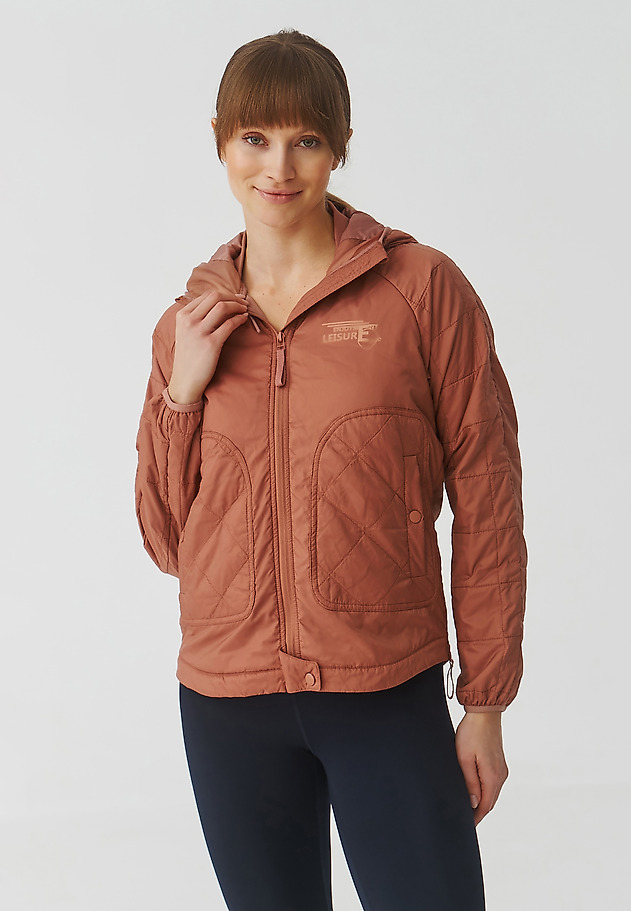 LADIES’ JACKET WITH ADJUSTABLE HOOD - RIWIANA LADIES’ JACKET WITH ADJUSTABLE HOOD - RIWIANA RÓŻOWY 3