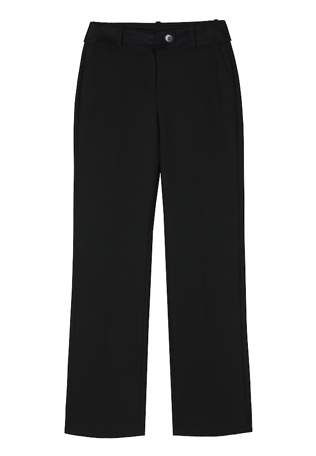 ELEGANT LADIES’ TROUSERS IN HERRINGBONE FABRIC LAURA ELEGANT LADIES’ TROUSERS IN HERRINGBONE FABRIC LAURA BLACK 7