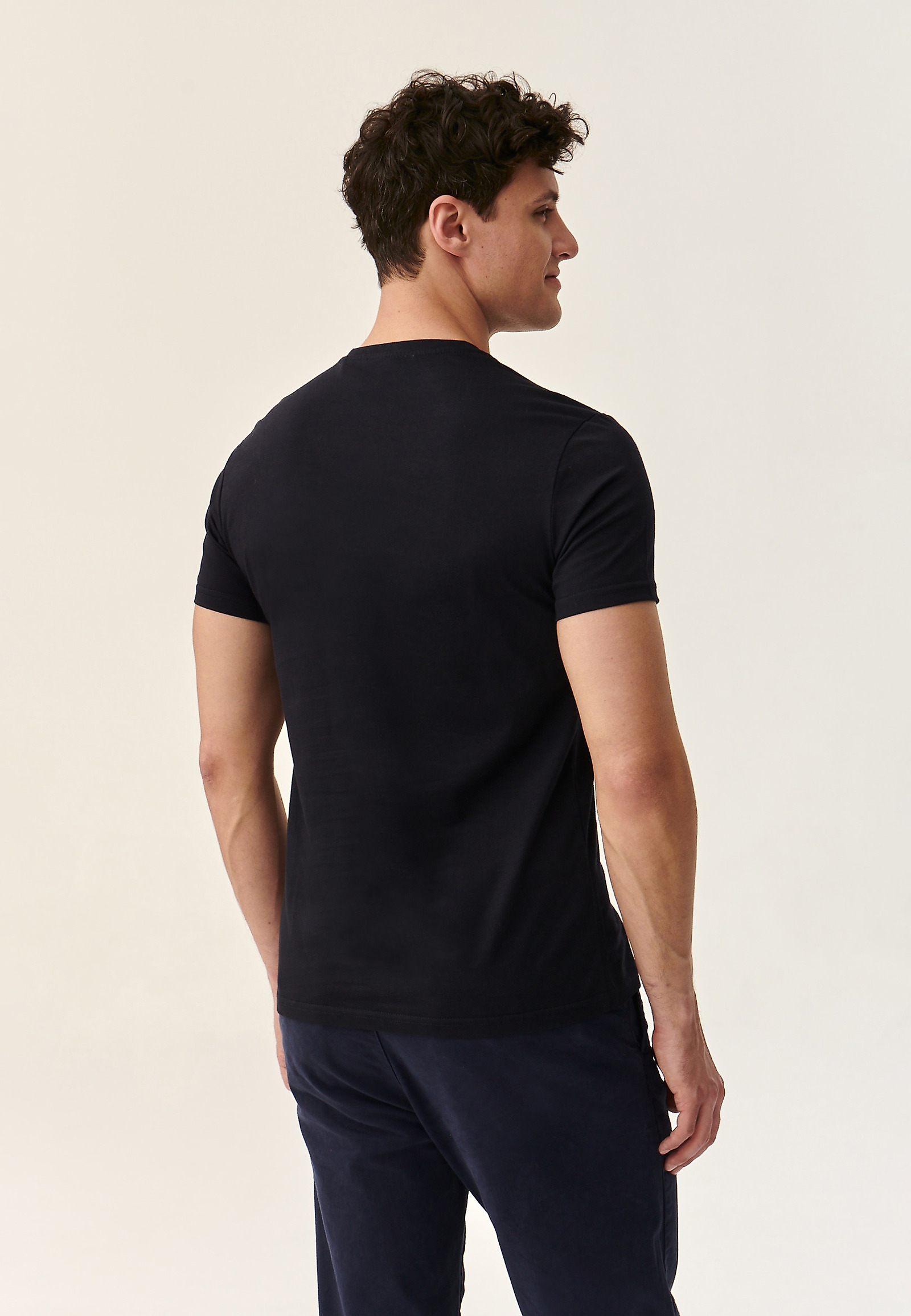 T-SHIRT MĘSKI MIKIN 1 JS T-SHIRT MĘSKI MIKIN 1 JS GRANATOWY 82554