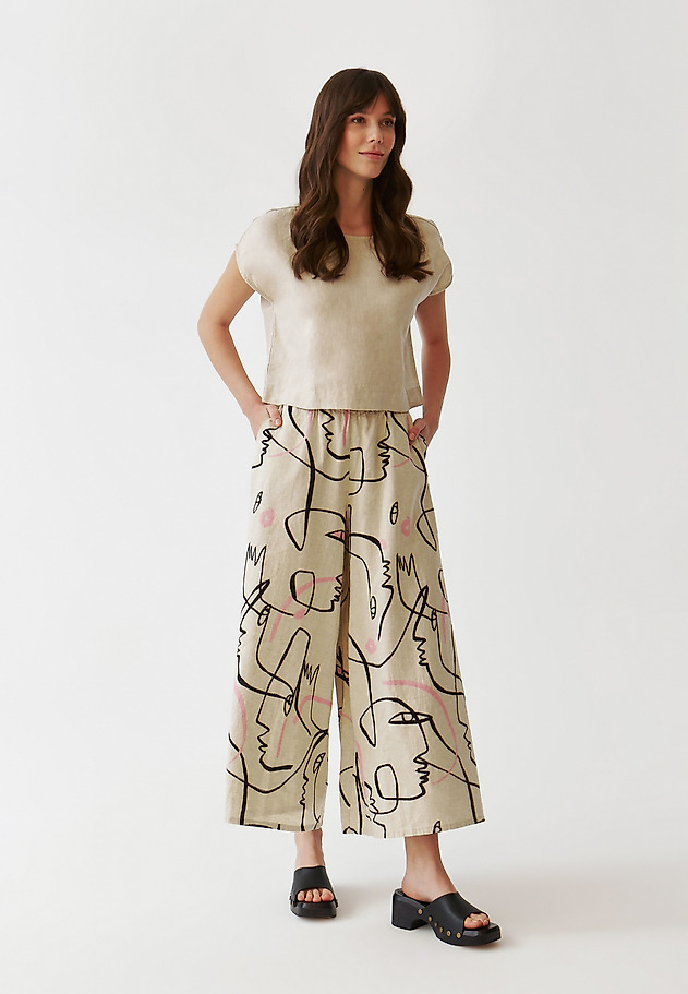 LADIES’ WIDE LEG TROUSERS - OKLIMA 2 LADIES’ WIDE LEG TROUSERS - OKLIMA 2 MULTICOLOR 5