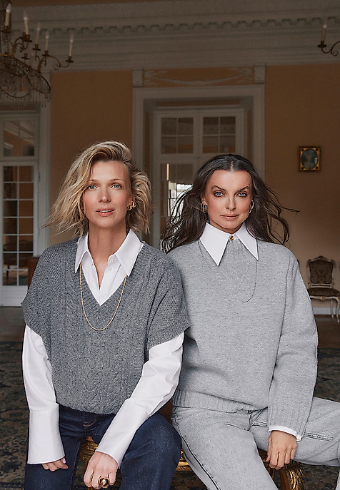 DENIMOWE SPODNIE DAMSKIE Z SZEROKĄ NOGAWKĄ I WYSOKIM STANEM - RISO DENIMOWE SPODNIE DAMSKIE Z SZEROKĄ NOGAWKĄ I WYSOKIM STANEM - RISO