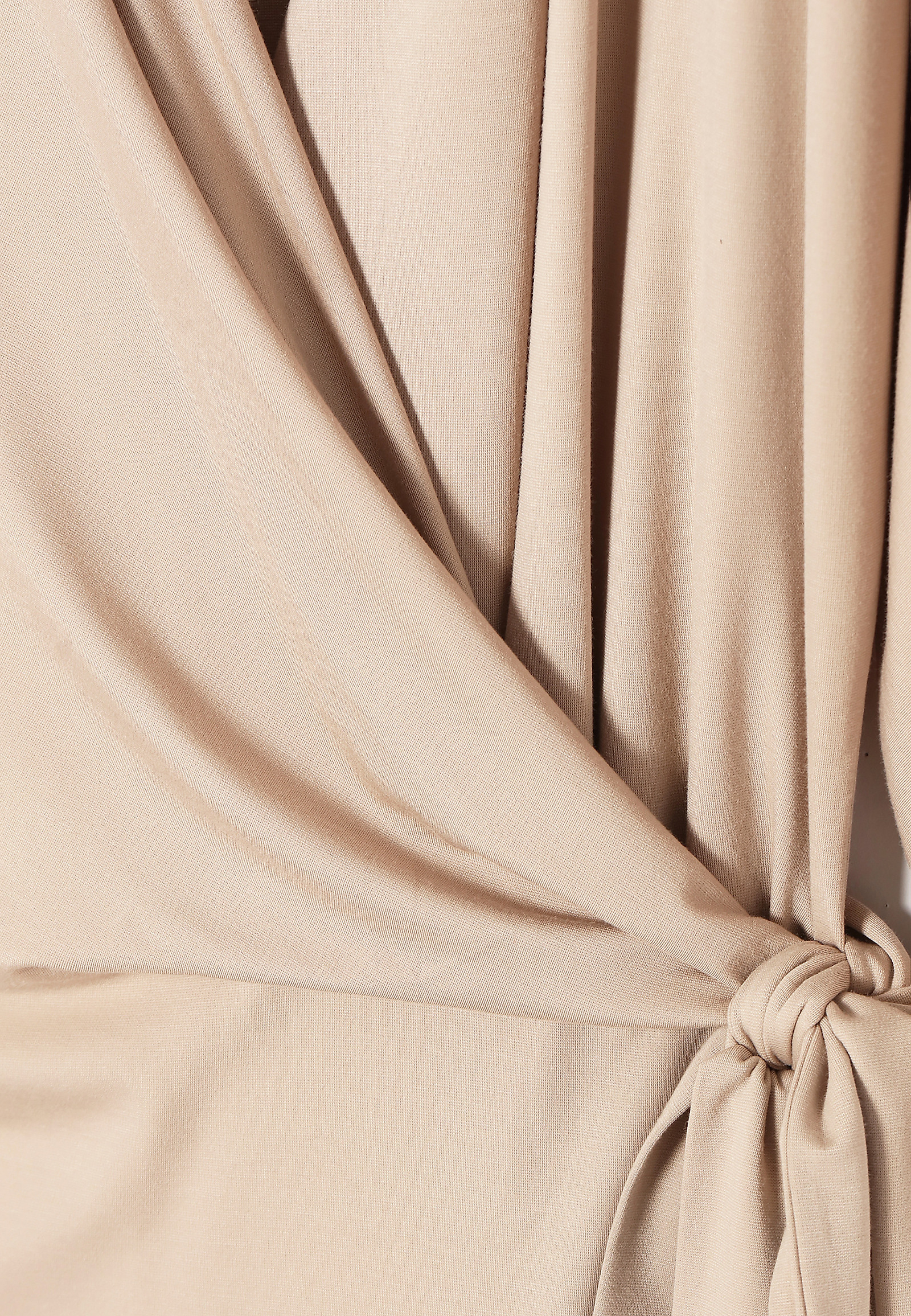LADIES' DRESS WITH TIE MIROKO LADIES' DRESS WITH TIE MIROKO BEIGE 78014