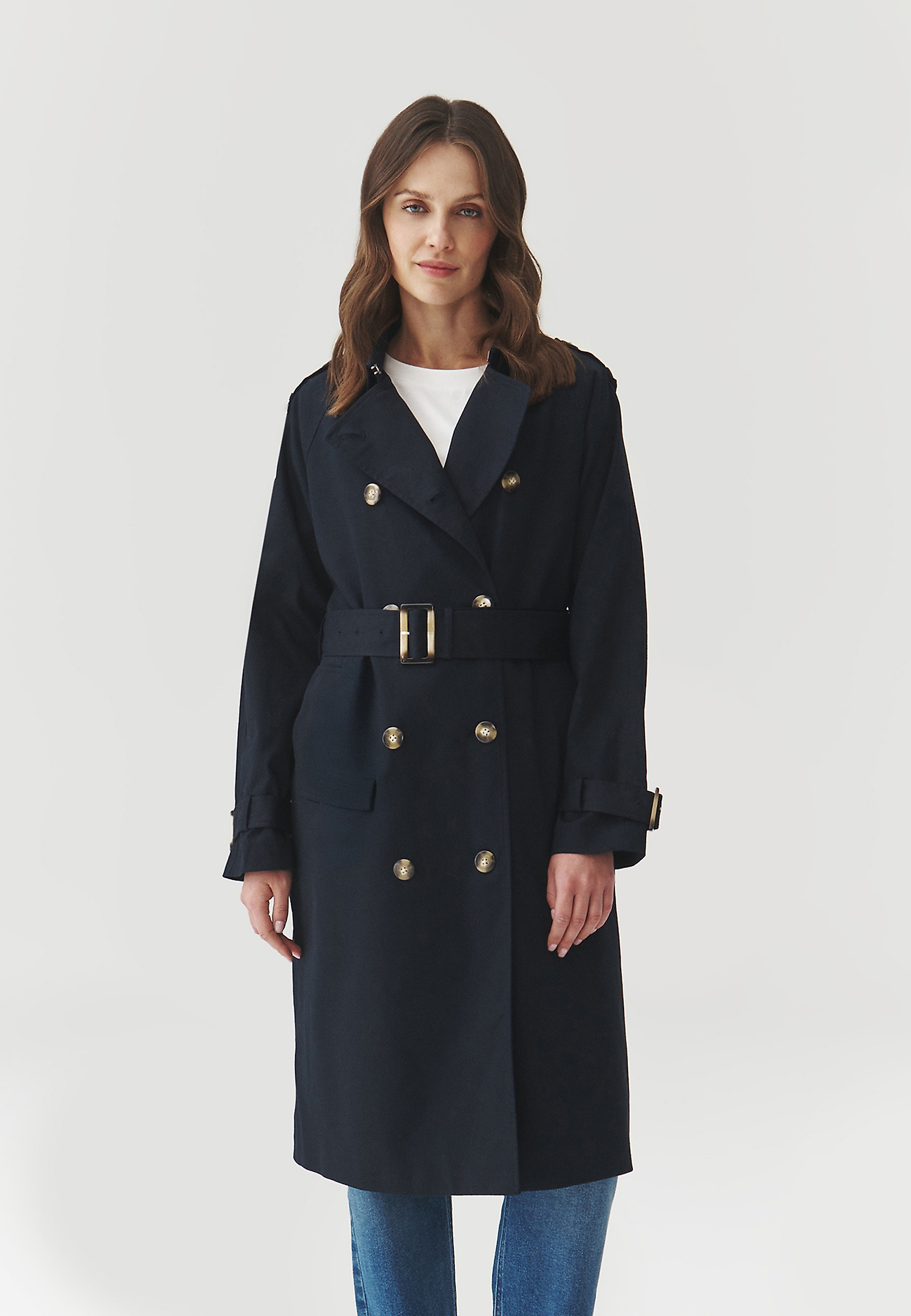 CLASSIC TRENCH — BATIA CLASSIC TRENCH — BATIA SÖTÉTKÉK 107603