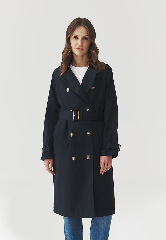 CLASSIC TRENCH — BATIA CLASSIC TRENCH — BATIA GRANATOWY 3
