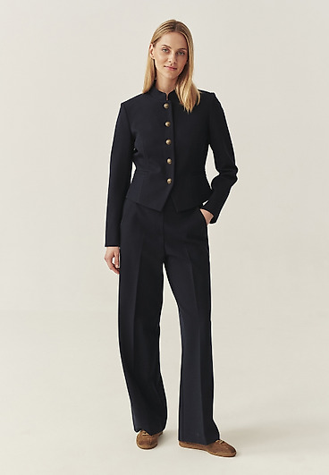 ŠIROKÉ PLETENÉ NOHAVICE S OZDOBNÝMI GOMBÍKMI - LEMKI ŠIROKÉ PLETENÉ NOHAVICE S OZDOBNÝMI GOMBÍKMI - LEMKI