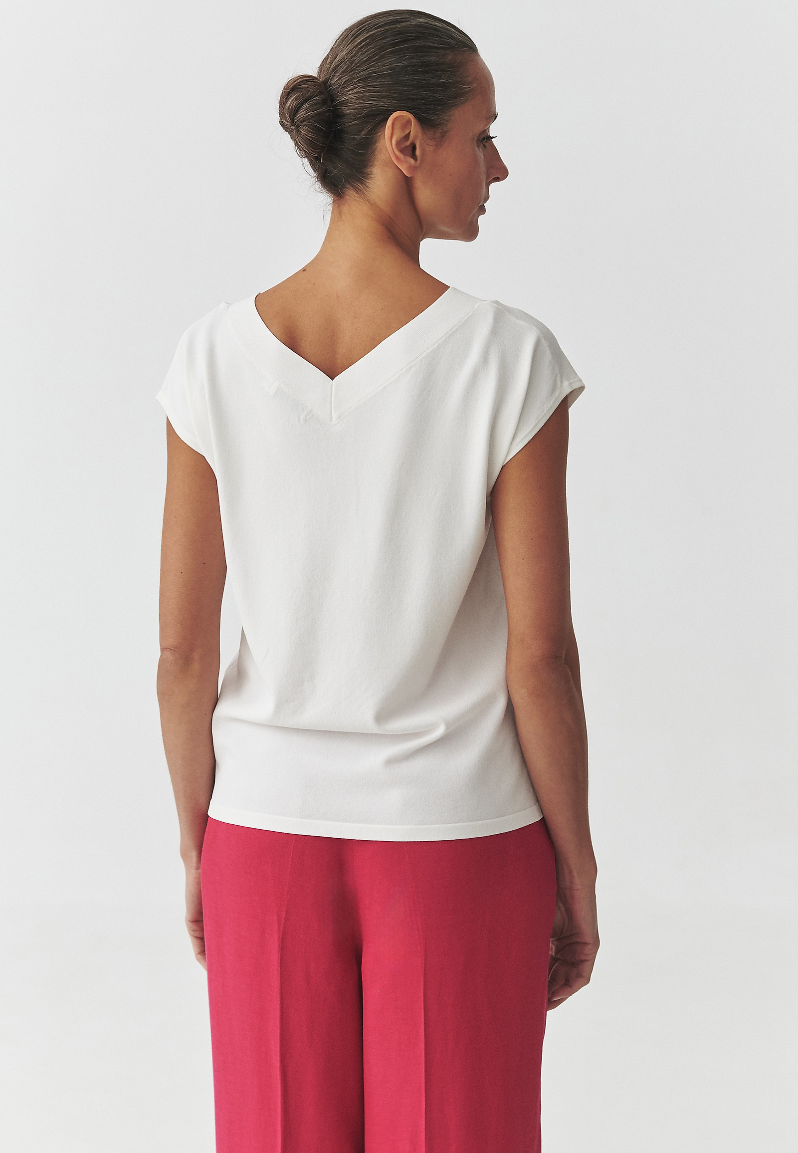 BLUZA IZ VISKOZNE PREJE - NEZIKI BLUZA IZ VISKOZNE PREJE - NEZIKI ECRU 108957