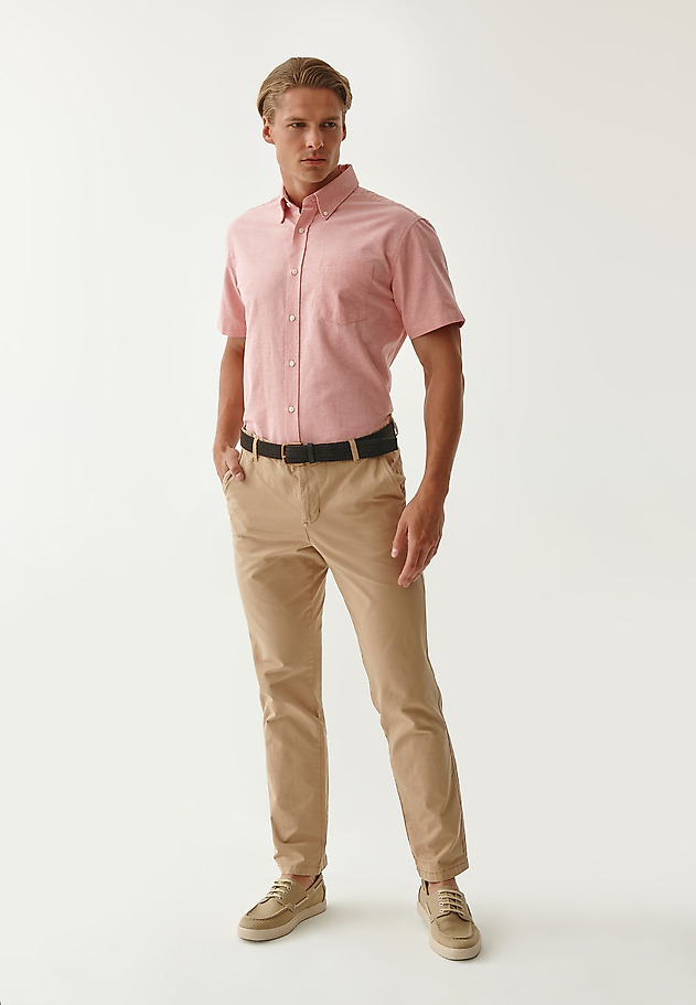 MAN'S SHORT SLEEVED-SHIRT DORT 1 CLASSIC MAN'S SHORT SLEEVED-SHIRT DORT 1 CLASSIC RED 4