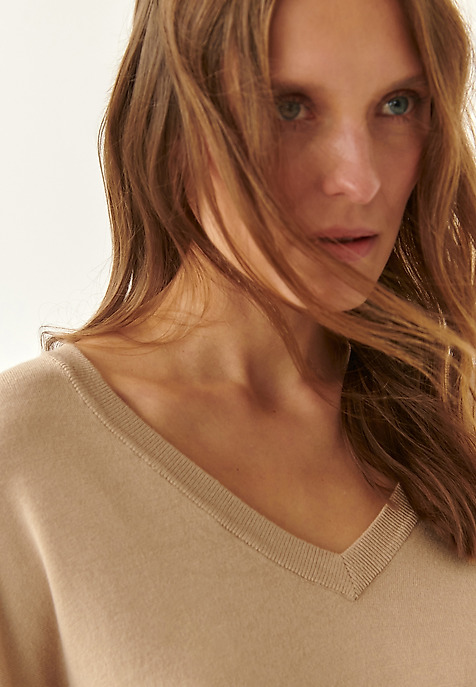 LADIES' SWEATER JOLO BEIGE 2