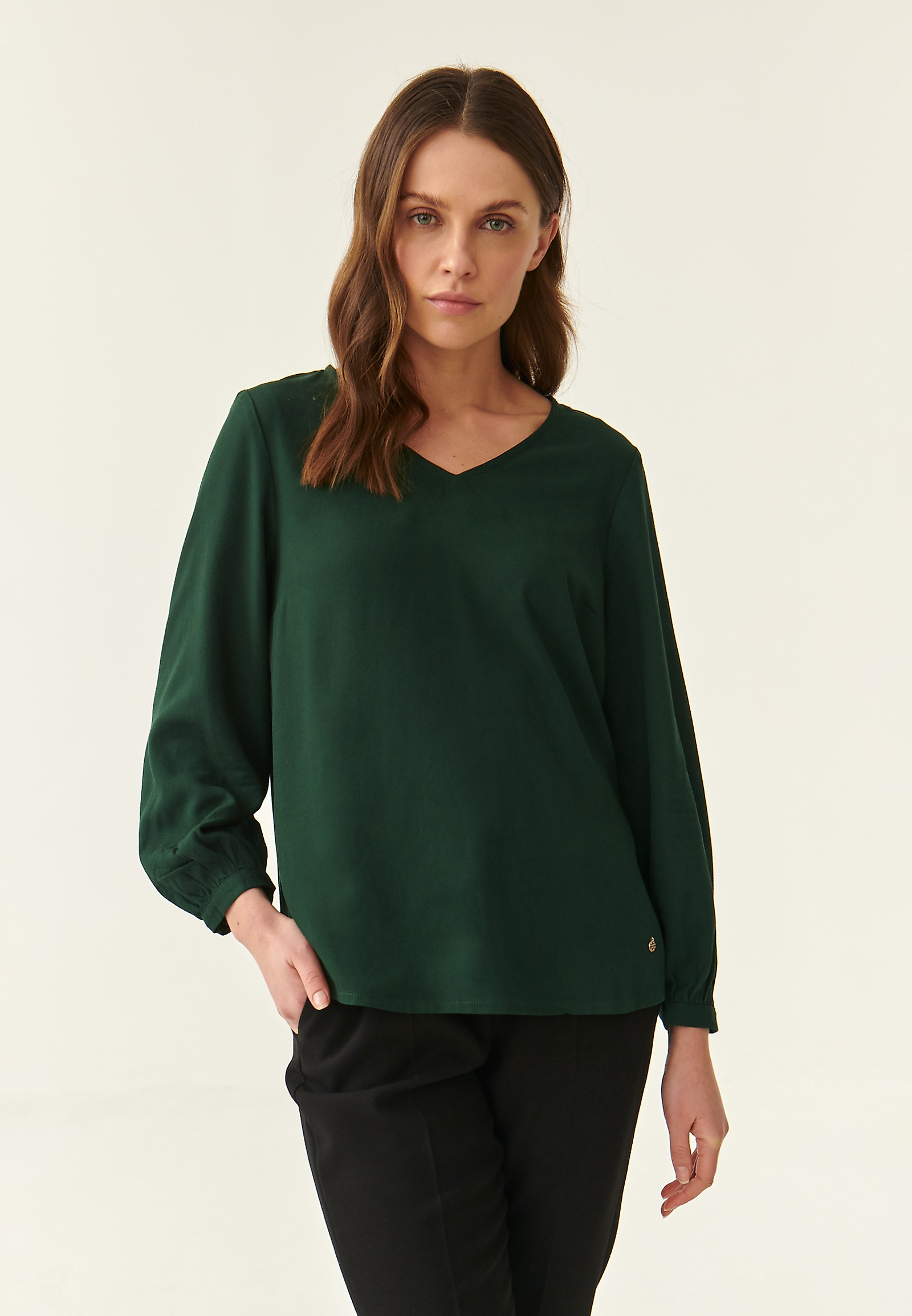 ŽENSKA MEHKA BLUZA REBEKA ŽENSKA MEHKA BLUZA REBEKA ZELENA 83099