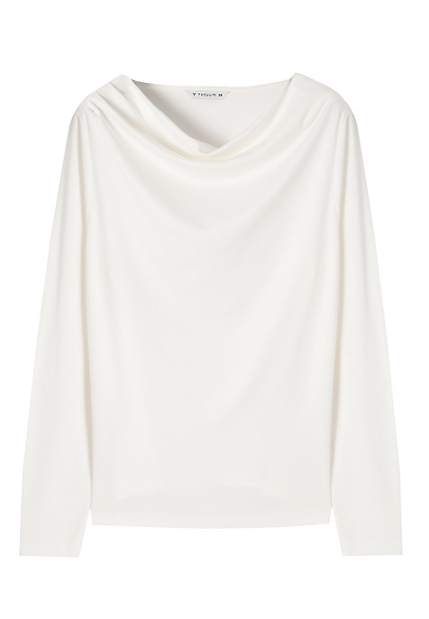 CLASSIC BLOUSE VÍZSZERŰ KIVÁGÁSSAL - RITA EKRÜ 2