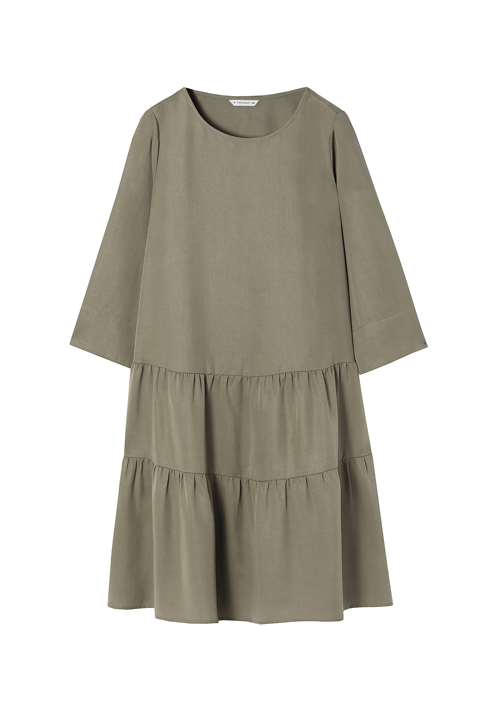 KRÓTKA SUKIENKA Z FALBANĄ PAZA 1 KRÓTKA SUKIENKA Z FALBANĄ PAZA 1 KHAKI 81486