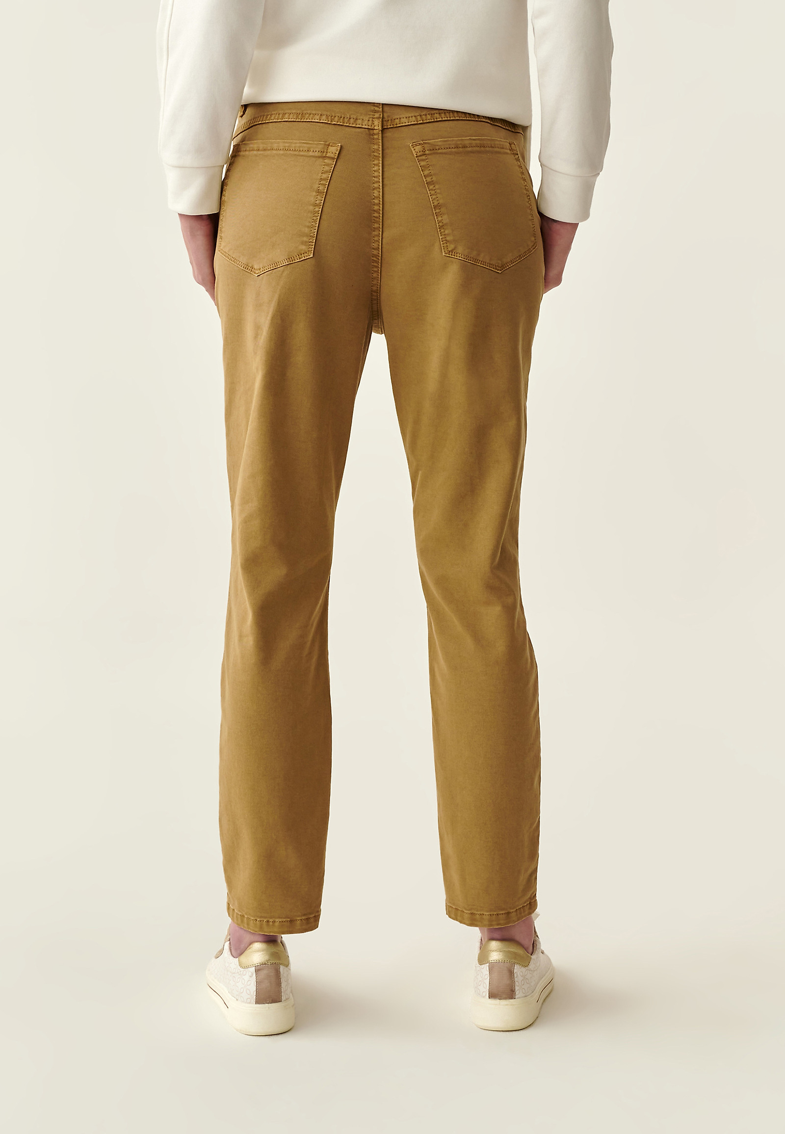 PANTALONI DE DAMĂ BOYFRIEND FIGA PANTALONI DE DAMĂ BOYFRIEND FIGA BEJ 79991