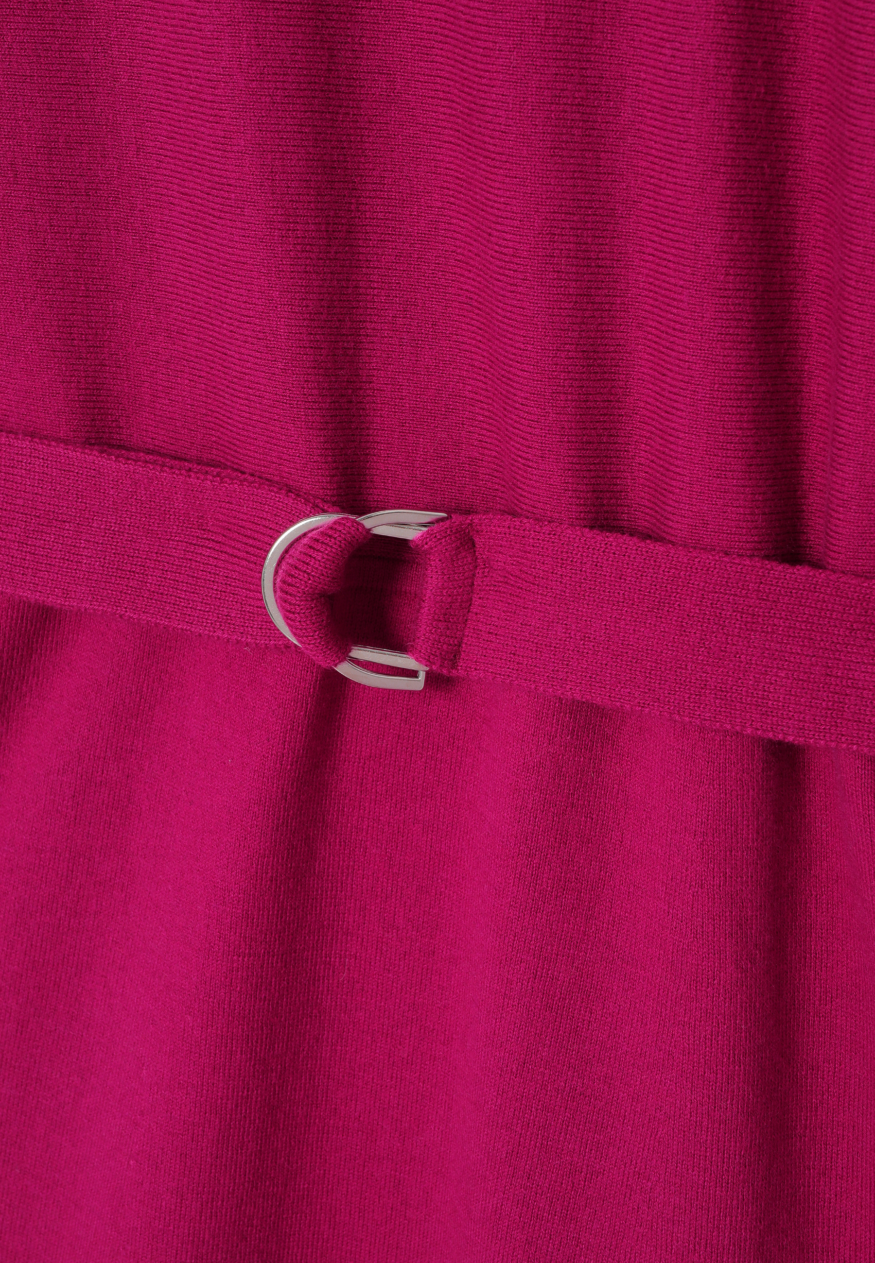 PLETENA MIDI OBLEKA Z VOLNO - VESSTA RDEČA 2