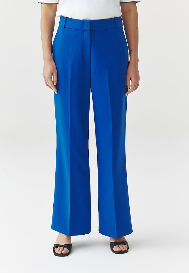 WIDE-LEG TROUSERS — ZARIANA WIDE-LEG TROUSERS — ZARIANA NIEBIESKI 4