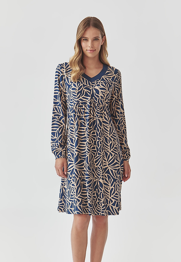 LADIES’ DRESS IN GEOMETRIC PATTERN - NERTAMI LADIES’ DRESS IN GEOMETRIC PATTERN - NERTAMI MULTIKOLOR 2