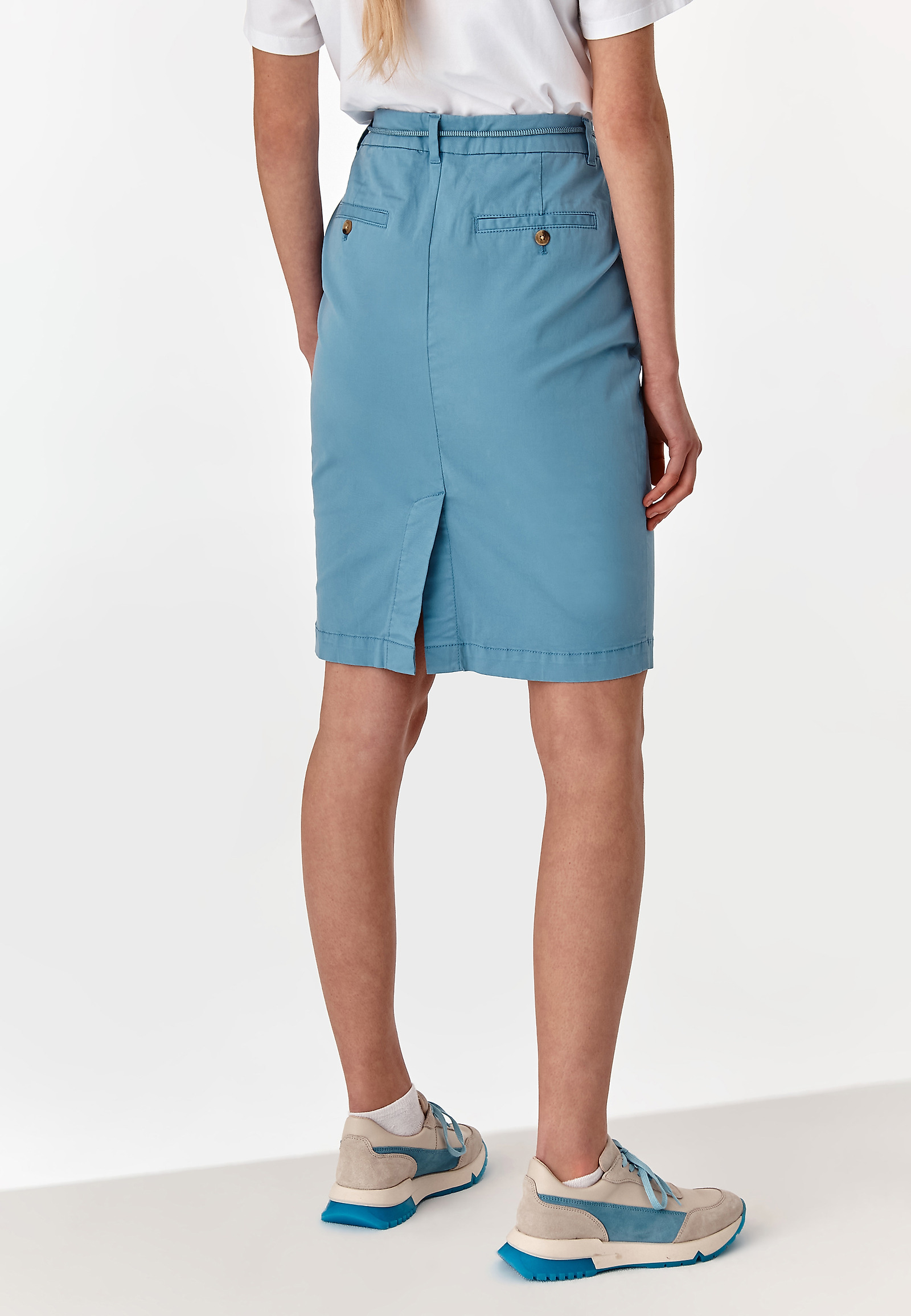 SPÓDNICA OŁÓWKOWA KOTI SPÓDNICA OŁÓWKOWA KOTI NIEBIESKI 77201