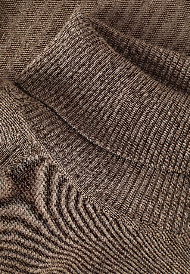 CLASSIC LADIES' TURTLENECK SWEATER - NEKOKI CLASSIC LADIES' TURTLENECK SWEATER - NEKOKI BEIGE 7