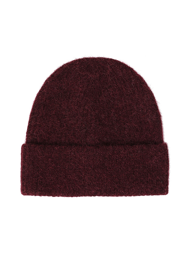 CLASSIC WOOL AND ALPACA HAT - ROSKA CLASSIC WOOL AND ALPACA HAT - ROSKA RED 2