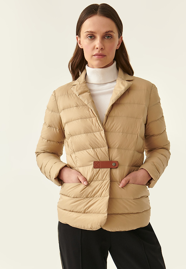 LADIES' PUFFER JACKET WISONA LADIES' PUFFER JACKET WISONA BEIGE 2