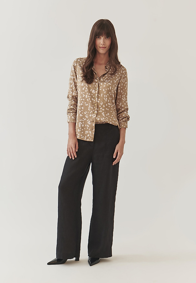 LADIES’ PATTERNED BLOUSE - NIKA LADIES’ PATTERNED BLOUSE - NIKA MULTIKOLOR 3