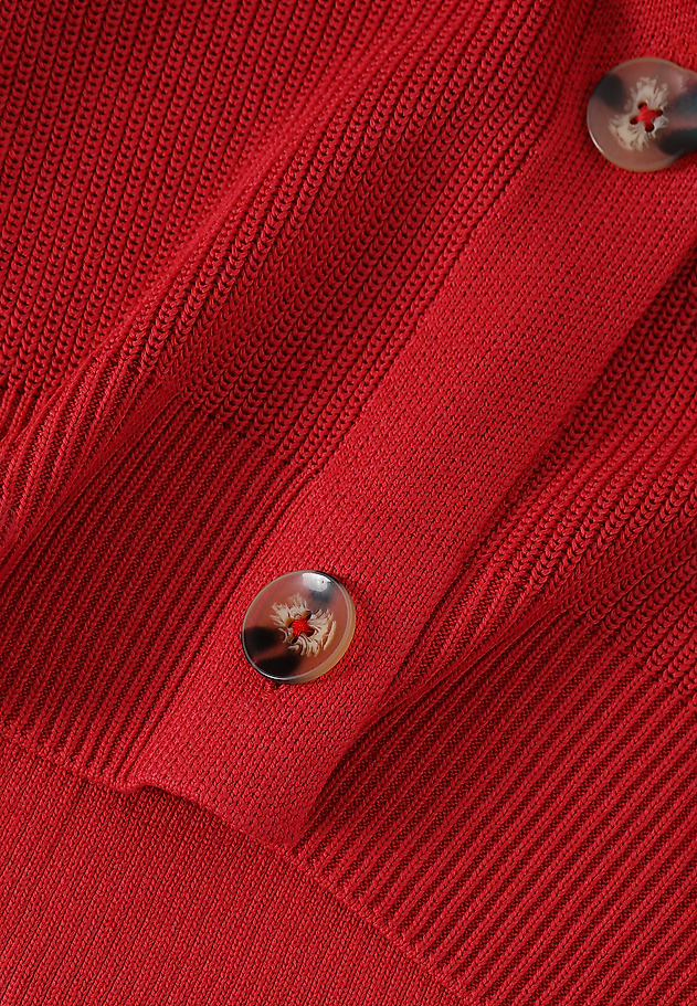 CARDIGAN MADE FROM COOL VISCOSE KAMIKO CARDIGAN MADE FROM COOL VISCOSE KAMIKO RED 8