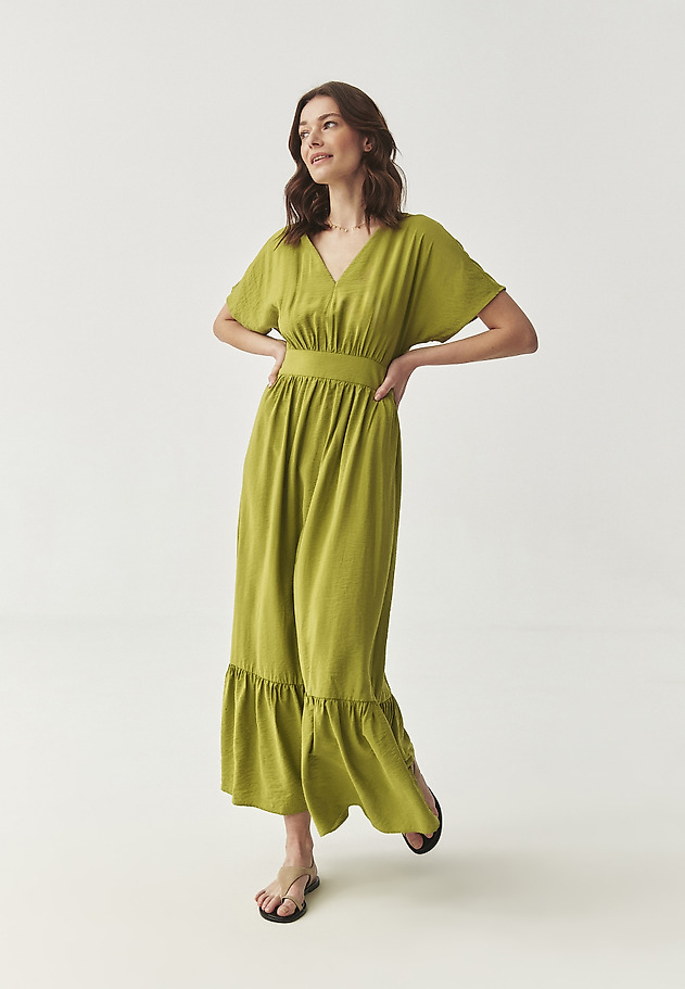 ROBE MAXI S PRLETI - IMMA CZ ROBE MAXI S PRLETI - IMMA CZ ZELENA 7