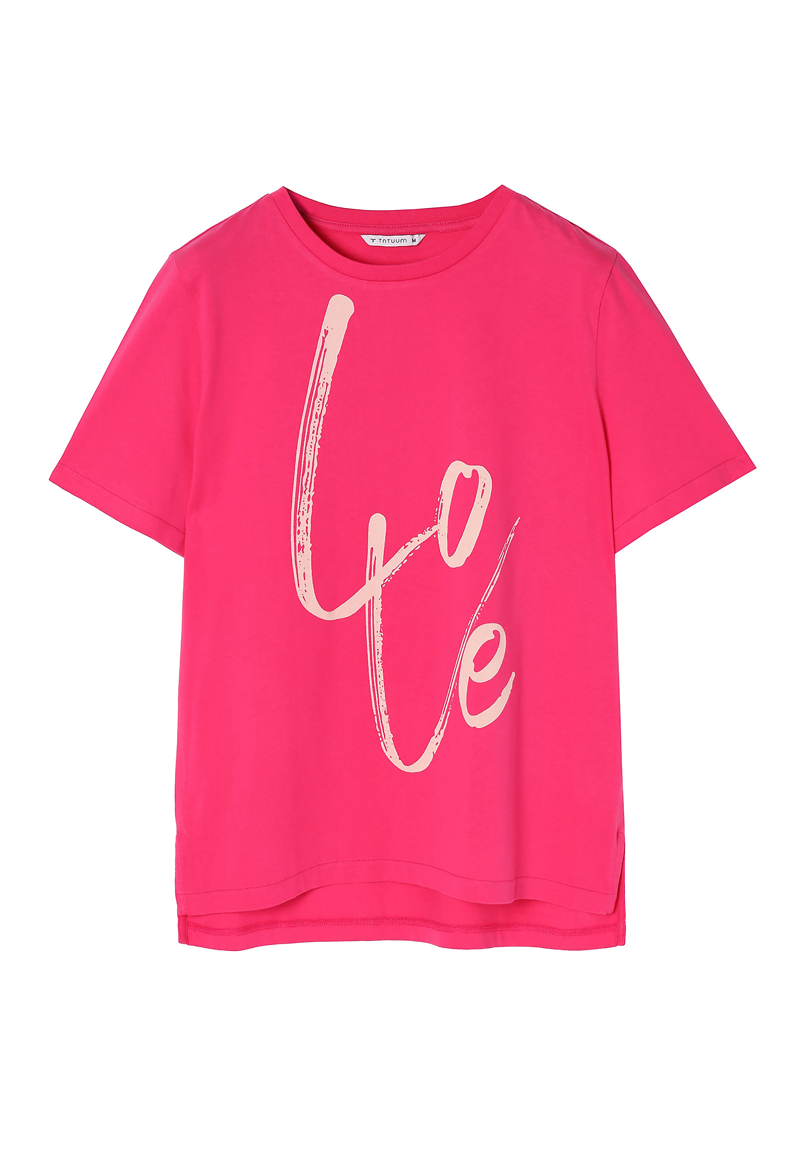 T-SHIRT DAMSKI Z BAWEŁNY HAPI 3 T-SHIRT DAMSKI Z BAWEŁNY HAPI 3 RÓŻOWY 76278