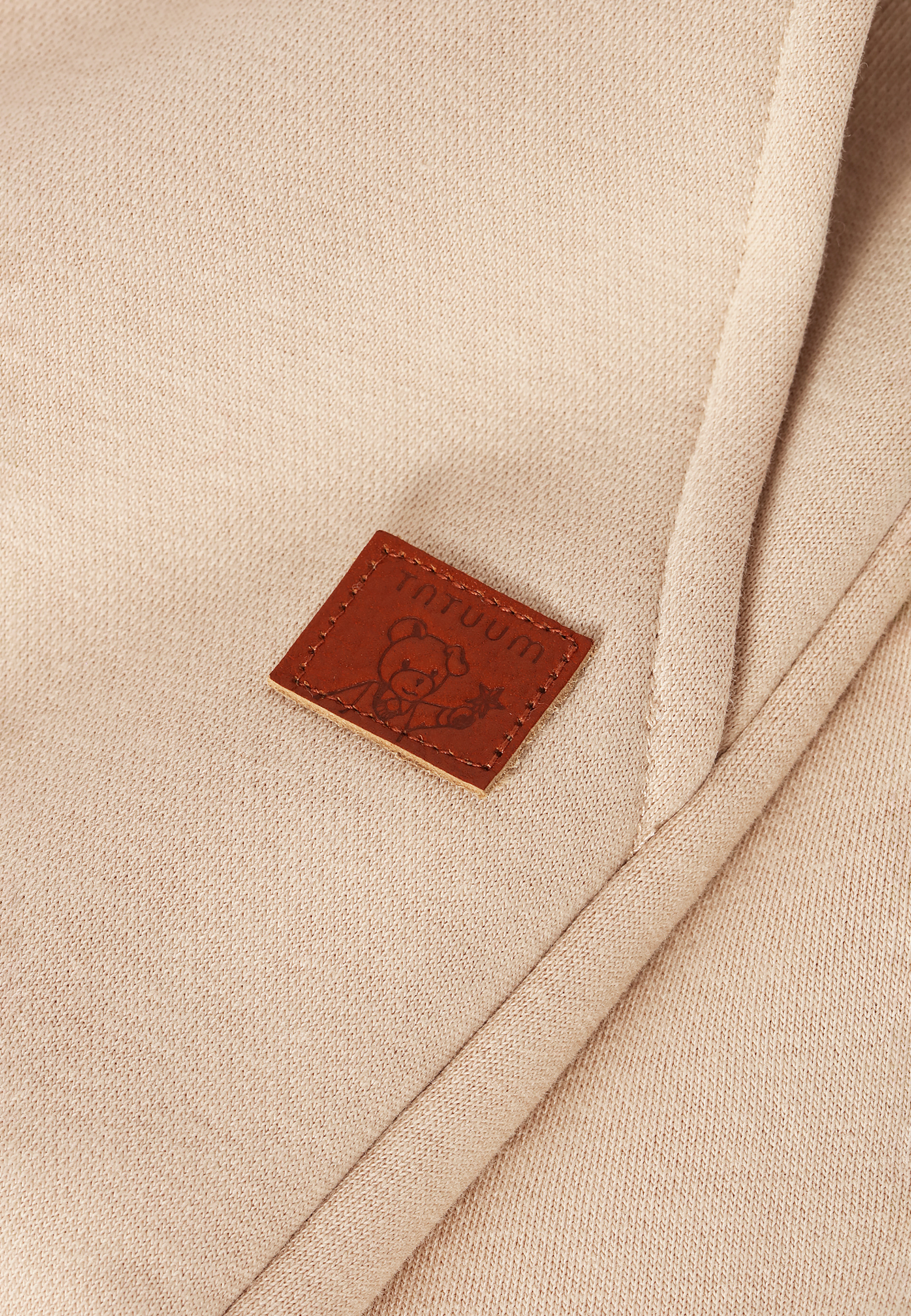 DAMSKIE SPODNIE DZIANINOWE SANTANA BEŻOWY 2