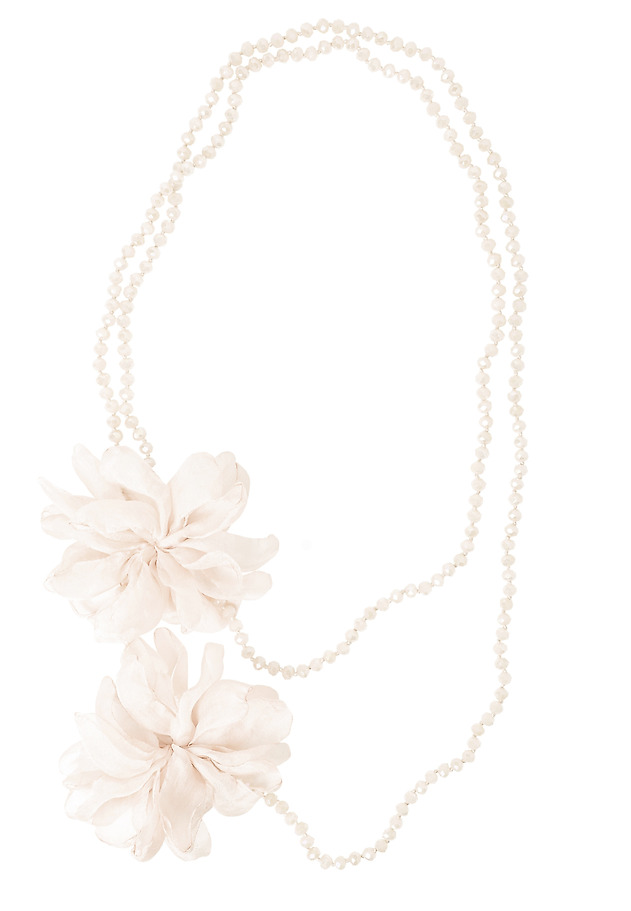 WOVEN FLOWER PENDANT — FLOWINA 2 WOVEN FLOWER PENDANT — FLOWINA 2 BEŻOWY 4