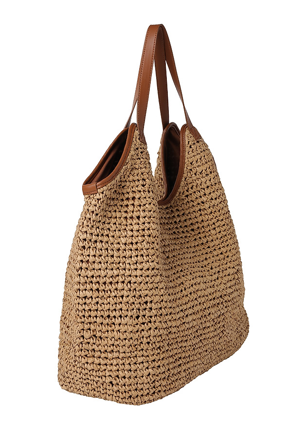 LADIES' BRAIDED BAG - BESSIE LADIES' BRAIDED BAG - BESSIE BEŻOWY 7
