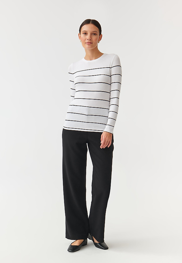 LADIES’ WIDE LEG TROUSERS TIARO 1 LADIES’ WIDE LEG TROUSERS TIARO 1 BLACK 2