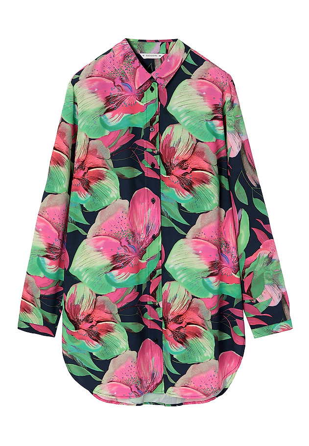 LADIES' FLORAL PRINTED SHIRT MALIBU LADIES' FLORAL PRINTED SHIRT MALIBU MULTIKOLOR 7