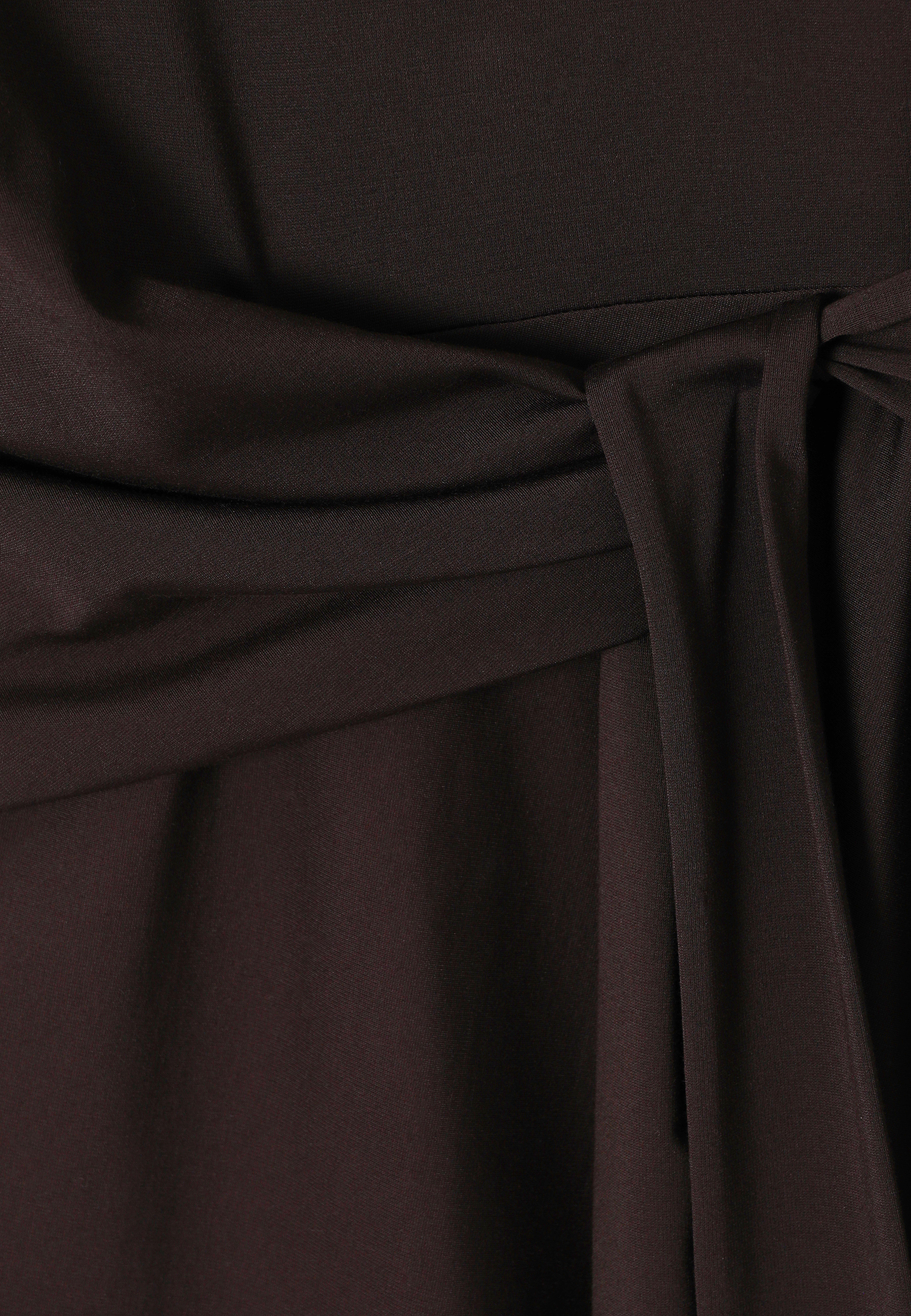 Šaty ceruzkového strihu - KILIG CZ HNEDÁ 2