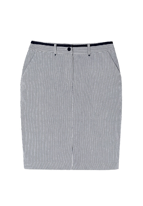 LADIES' STRIPED PENCIL SKIRT ROKI MULTICOLOR 2