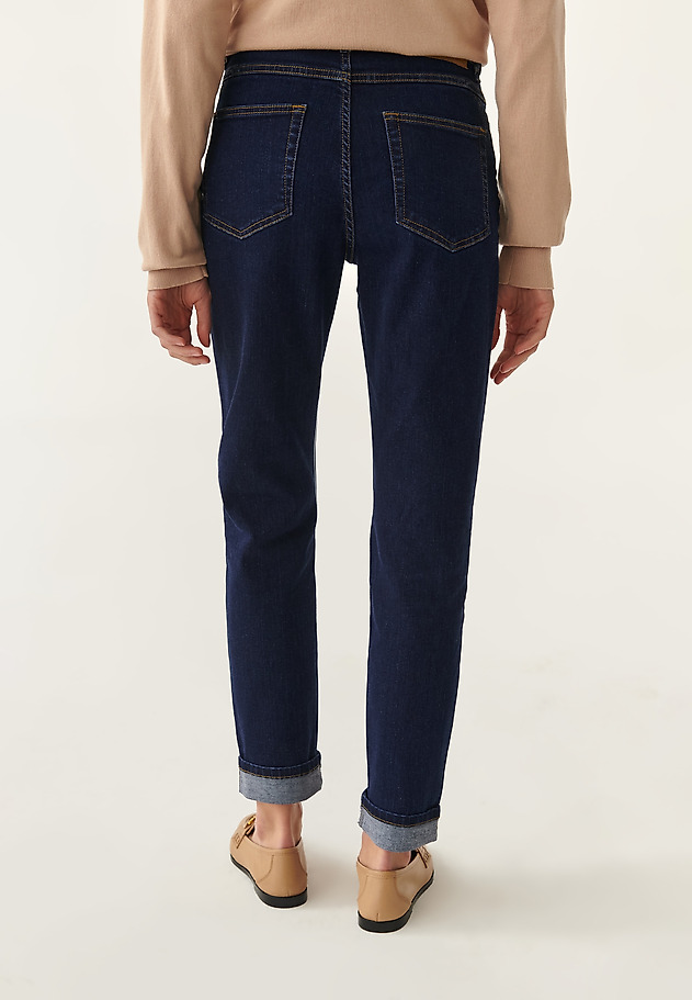 ŽENSKE JEANS HLAČE ALANA ŽENSKE JEANS HLAČE ALANA TEMNO MODRA 3